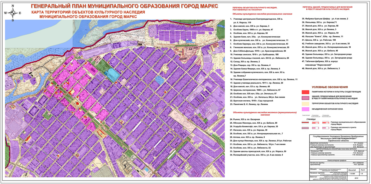 1.6. Карта территорий объектов культурного наследия (1)